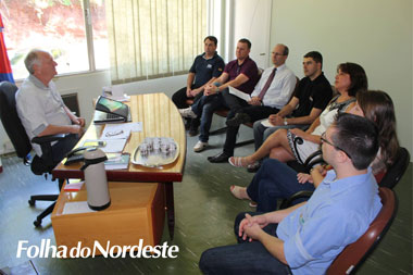 Prefeito Sananduva recebe visita da reitora da Uergs