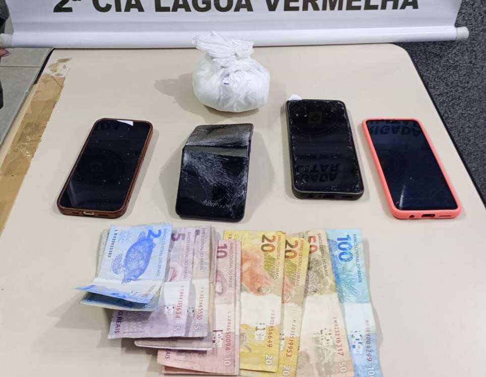 Operação Cerco Fechado resulta na prisão de três indivíduos e apreensão de dois menores por tráfico em Lagoa Vermelha