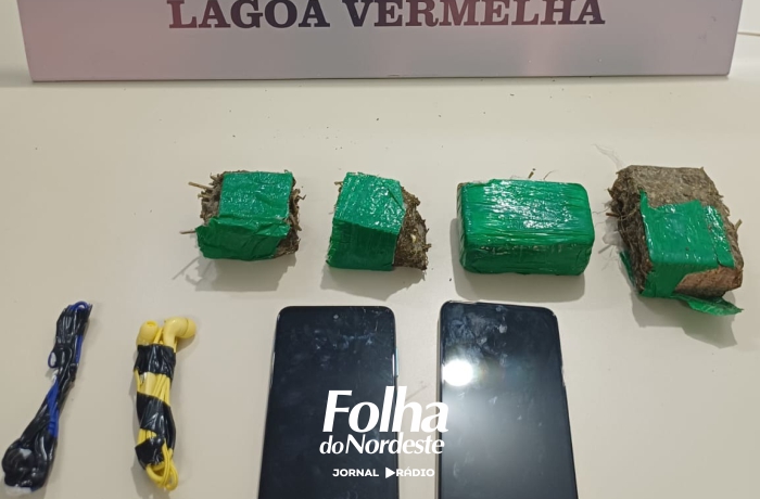 Homem é preso por tráfico de drogas em Lagoa Vermelha após tentativa de arremesso para o Presídio