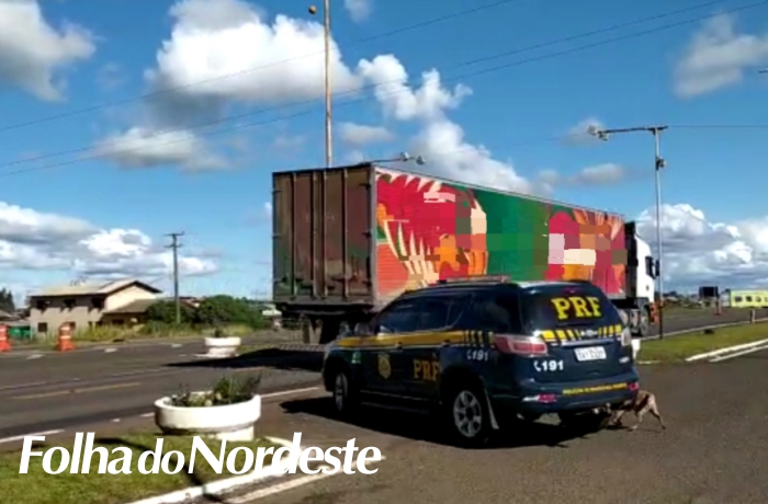 PRF prende motorista de carreta por direção perigosa em Vacaria