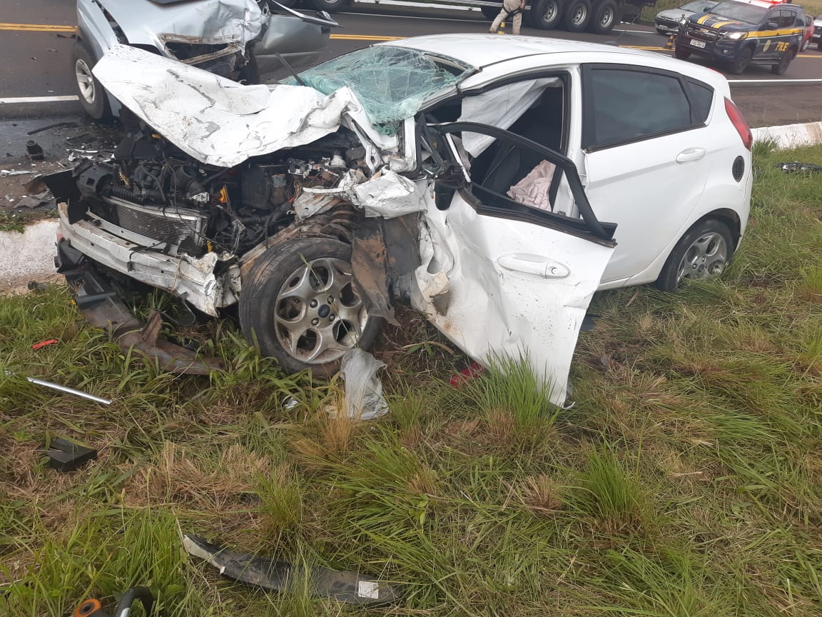 Acidente na BR 285 deixa quatro feridos