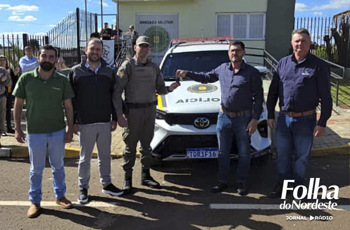 Brigada Militar recebe viatura e novos equipamentos em Muitos Capões