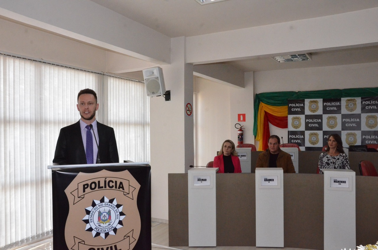 Toma posse novo Delegado de Polícia em Lagoa Vermelha