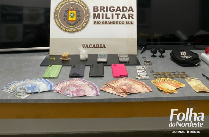 Brigada Militar prende duas mulheres por tráfico de drogas e ameaça 