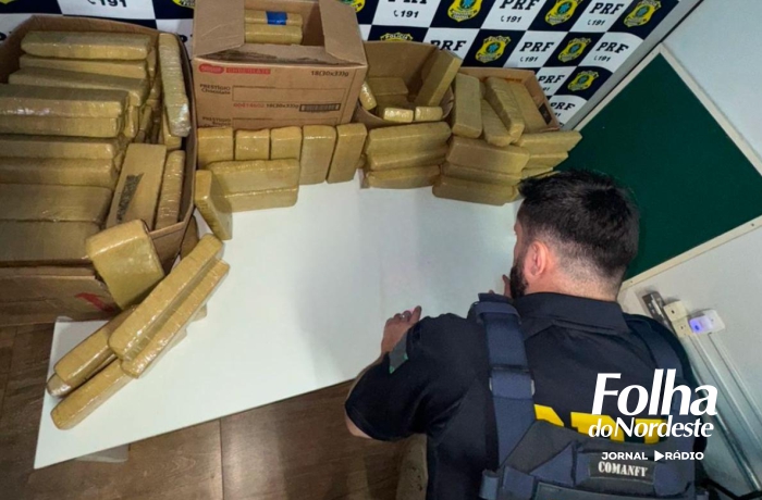 PRF apreende grande quantidade de drogas após perseguição em Caxias do Sul