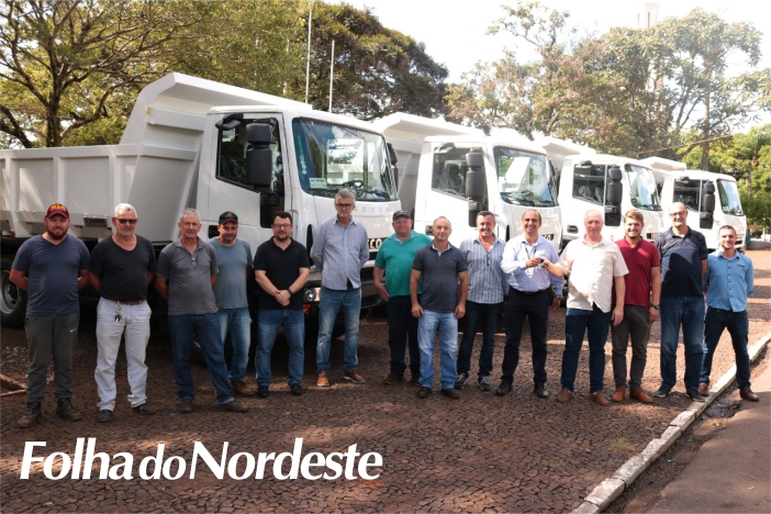 Município de Sananduva investe R$ 2 milhões em caminhões novos