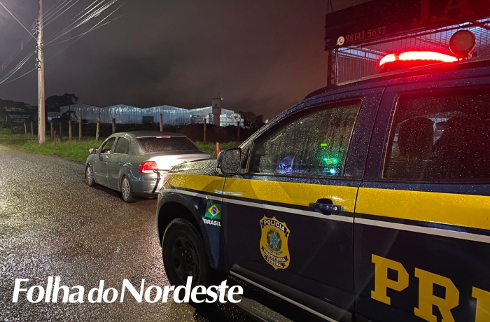 PRF prende motorista procurado pela justiça em Vacaria