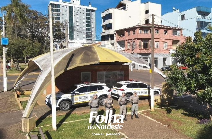 Brigada Militar reforça policiamento ostensivo na área central de Lagoa Vermelha