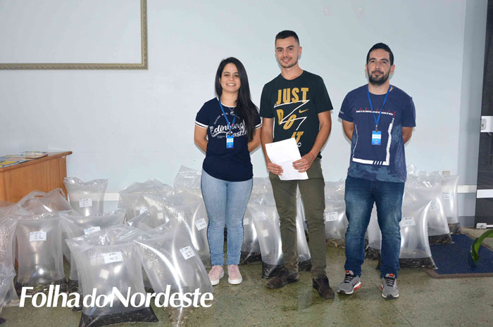 Secretaria da Agricultura e Meio Ambiente realiza entrega de 17 mil alevinos para produtores rurais