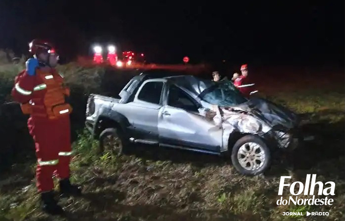 Acidente entre São José do Ouro e Barracão
