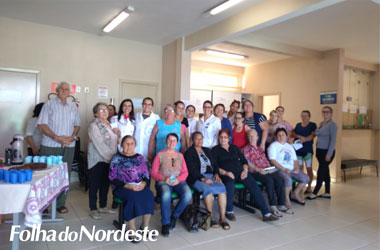 Grupo de hipertensos e diabéticos do ESF Gaúcha realiza encontro com nutricionista