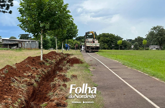 Prefeitura inicia obra de iluminação do Campo de Futebol e da Pista de Atletismo em Capão Bonito do Sul