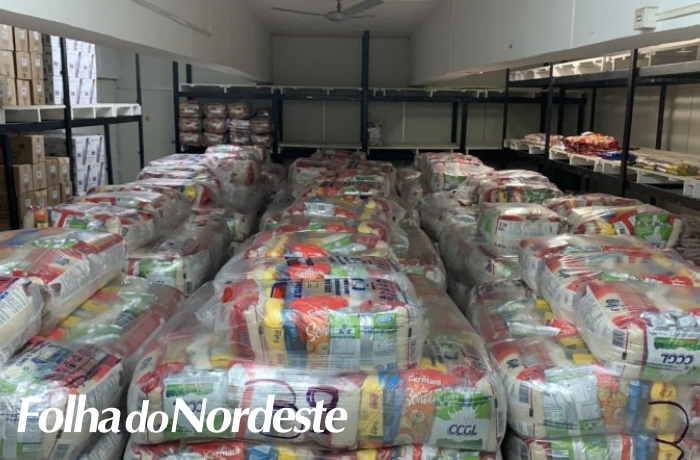 Defesa Civil distribuirá 2,5 mil cestas básicas para atender municípios em situação de emergência