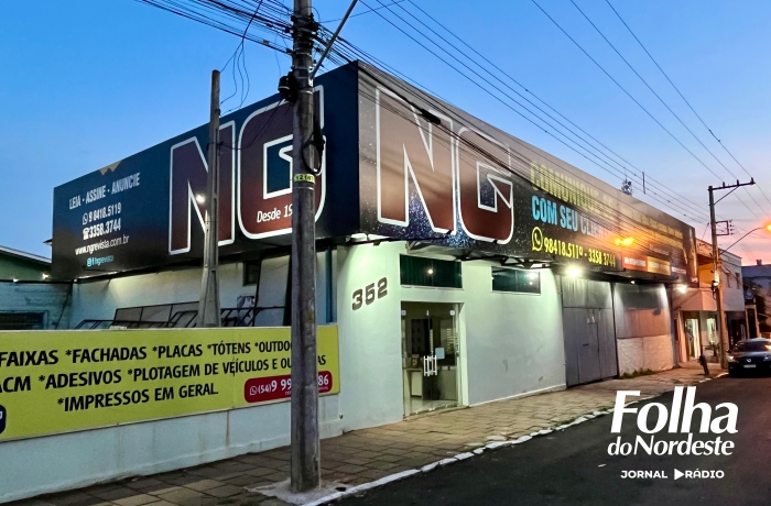 NG Marketing e Comunicação: 25 anos de inovação e qualidade em comunicação visual e impressos para Lagoa Vermelha e região