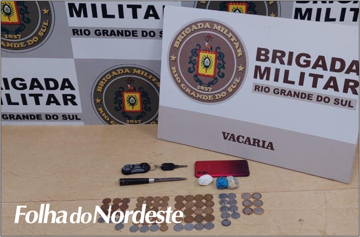 Brigada Militar efetua prisão por tráfico de drogas