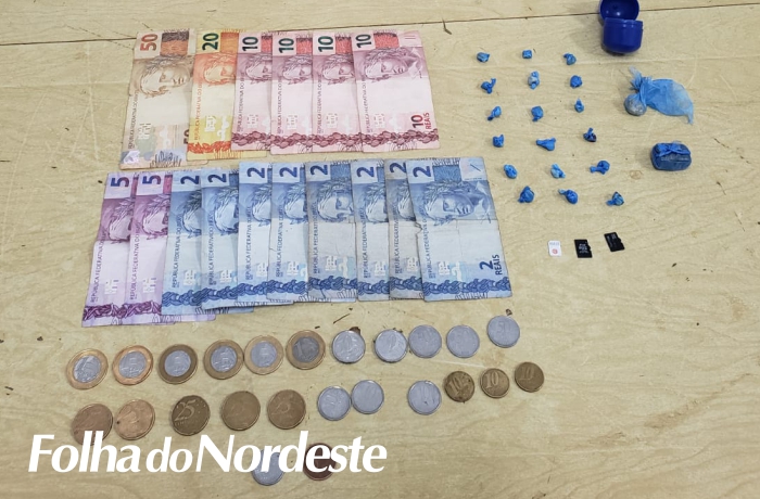 Duas pessoas são presas por tráfico de drogas em Vacaria