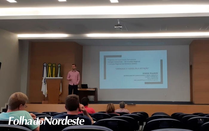Secretário Éder Piardi palestrou na II Jornada Regional de debates sobre Resíduos Sólidos