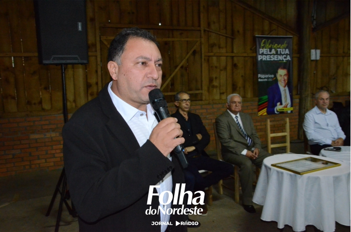 Nestor Pereira Barreto, em nome dos ex-vereadores, ressalta reconhecimento a Aldoir Nepomuceno