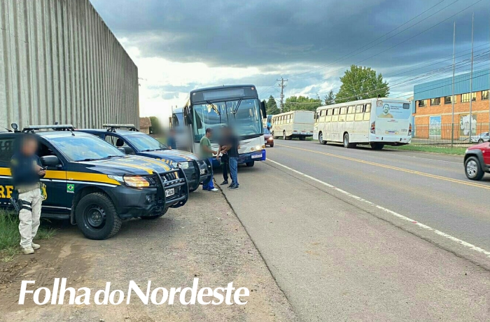 PRF realiza operação de fiscalização de transporte de passageiros