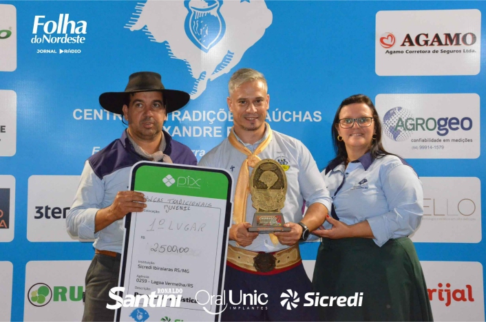 CTG Lalau Miranda conquista título na categoria Juvenil do Rodeio Internacional de Lagoa Vermelha