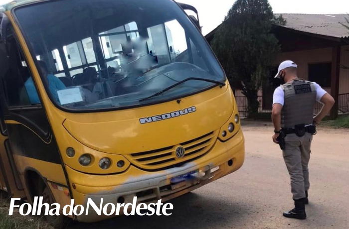 Brigada Militar realizou fiscalização de transporte escolar em Bom Jesus