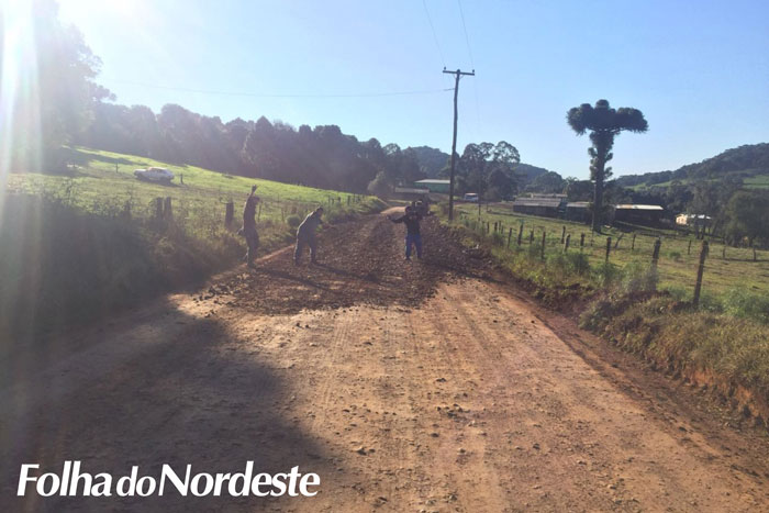 SMOV realiza reparos na estrada que dá acesso ao Boqueirão 