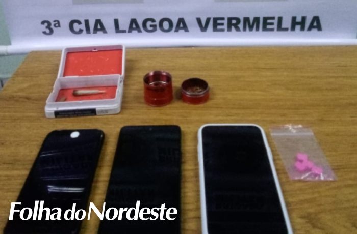 Polícia prende traficante no centro da cidade de Lagoa Vermelha