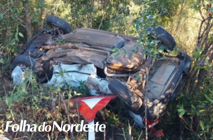 Acidente causa morte de casal na BR 285 neste final de semana