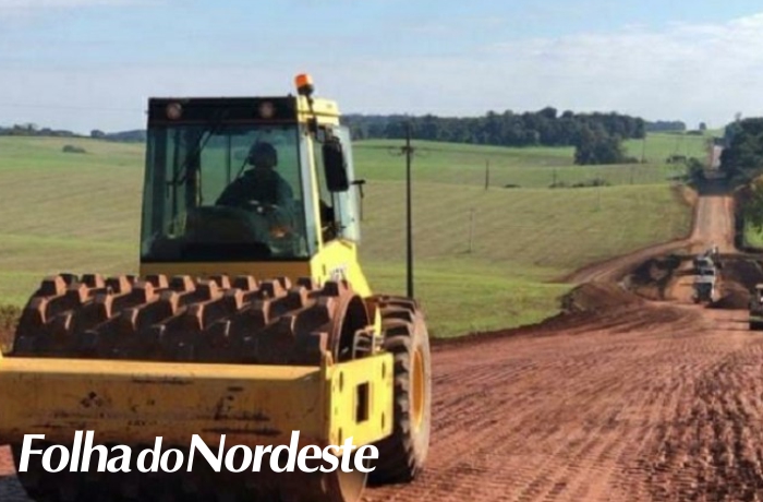 Iniciadas as obras para a pavimentação de rodovia que liga Tapejara a Charrua