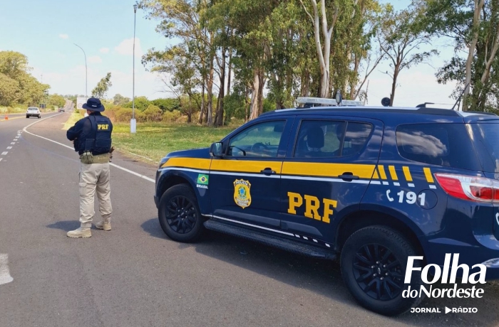 PRF prende homem com mandado de prisão na BR-116 em Caxias do Sul