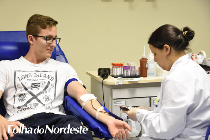 Doar sangue é doar vida