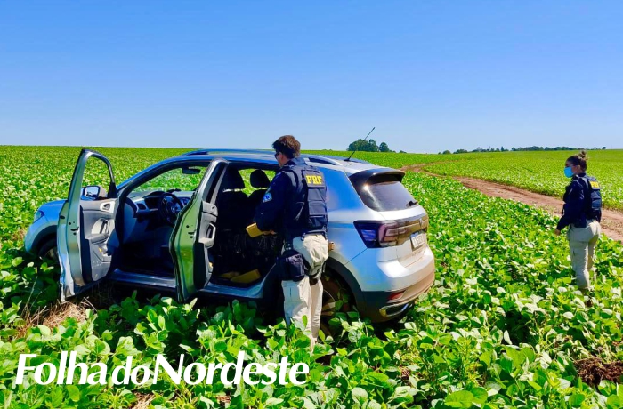 PRF prende traficante transportando quase uma tonelada de maconha em Passo Fundo