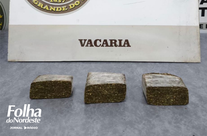 Brigada Militar apreende drogas em pomar e conduz dois suspeitos à Delegacia 