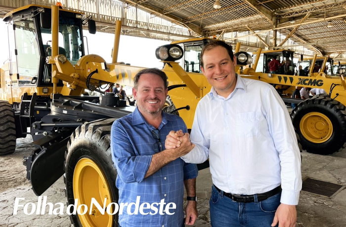 Santini intermedia entrega de motoniveladora para Lagoa Vermelha