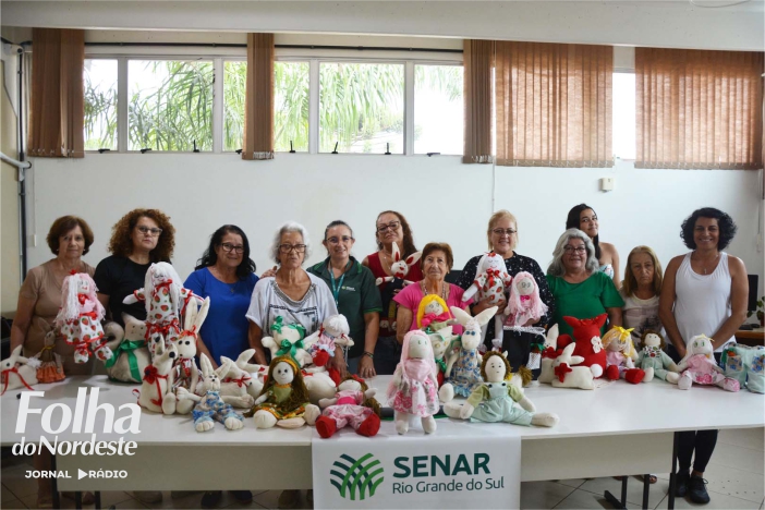 Curso de Artesanato de Bonecos de Pano encerra com sucesso e valorização da criatividade