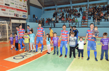 Lagoa Futsal x Uruguaianense: Empate em três gols