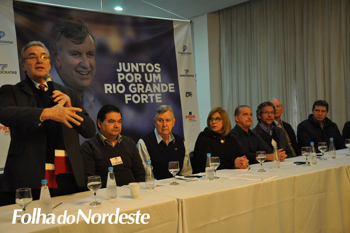 DEM, PROS e PSL integram a chapa encabeçada pelo deputado federal Luis Carlos Heinze 