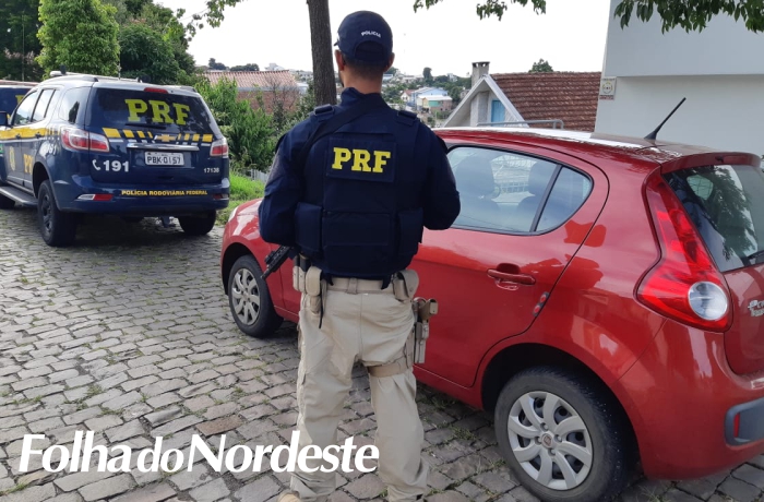 Após roubar carro de idosos em Vacaria, criminoso é preso pela PRF