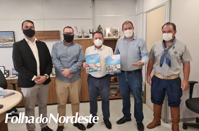 Prefeitura Municipal de Lagoa Vermelha apresenta projetos turísticos ao Secretário Ronaldo Santini