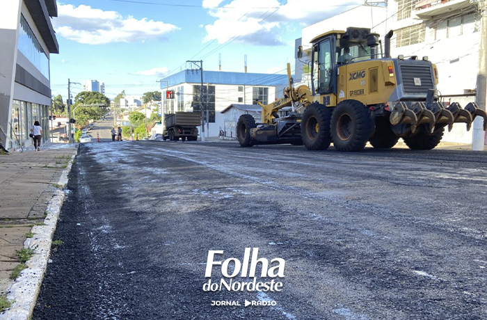 Prefeitura realiza reperfilamento e reforça cronograma de melhorias na malha asfáltica