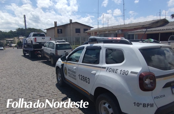 Região: Dois veículos furtados são recuperados pela Brigada Militar de Bom Jesus