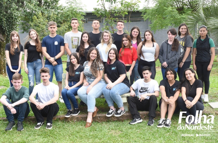 Formandos 2023 da escola Dr. Araby Augusto Nácul
