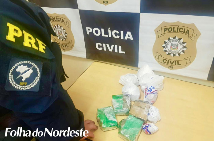 PRF e PC prendem homem por tráfico de maconha, cocaína e crack em Sarandi/RS