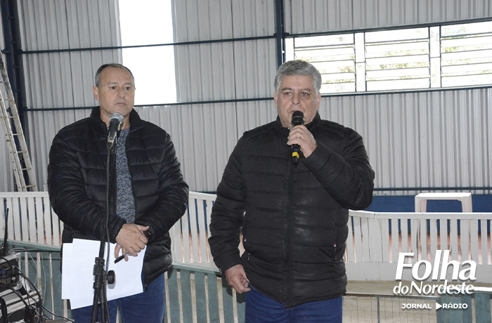 Sadi Antunes de Souza ressaltou parceria entre UAB e ABAMF na abertura do 1º Campeonato Interbairros de Bochas