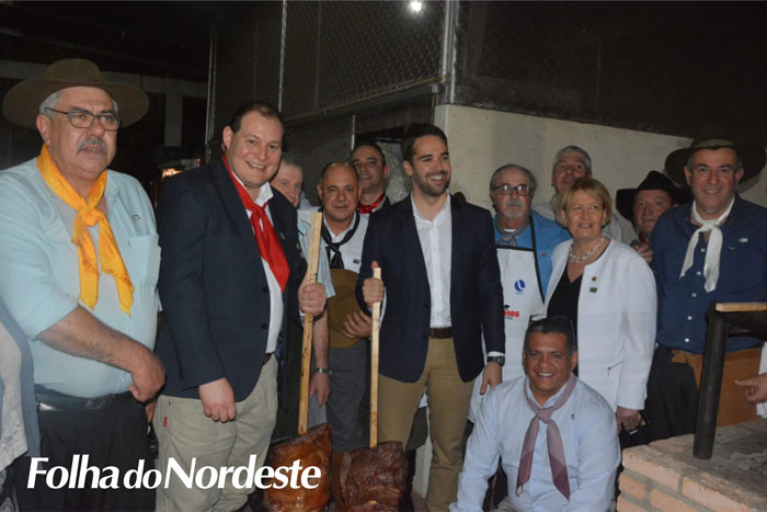 Churrasco lagoense no lançamento da Frente Parlamentar em Defesa da Cultura e Tradição Gaúcha em Brasília