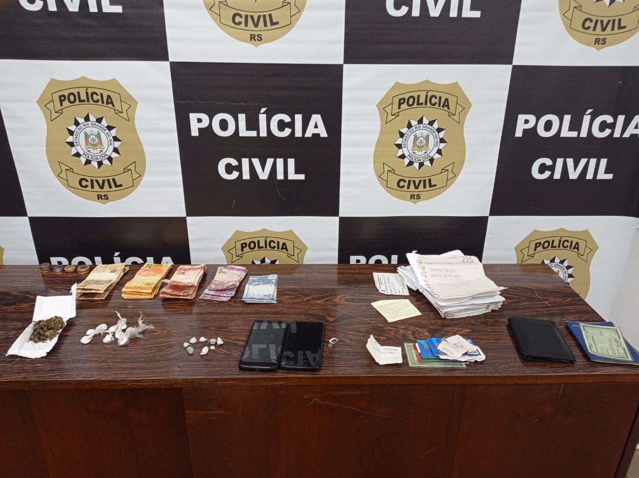 Em 48 horas Polícia Civil prende 6 criminosos em Lagoa Vermelha