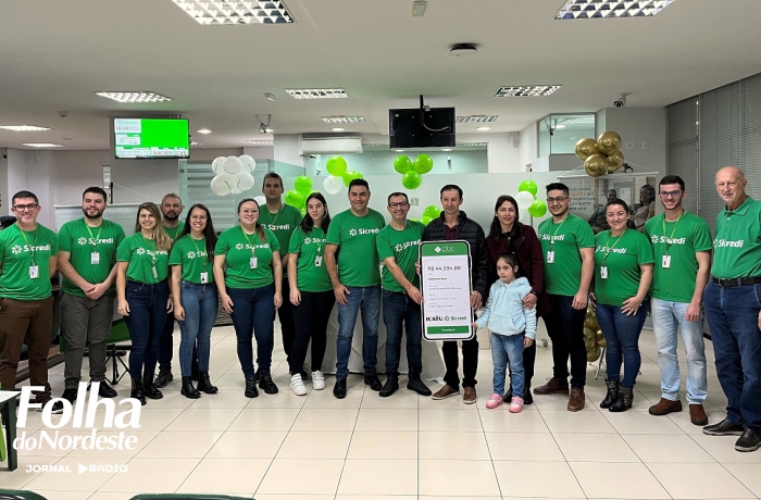 Associado do Sicredi recebe mais de R$ 44 mil em sorteio de Seguro de Vida em Lagoa Vermelha/RS