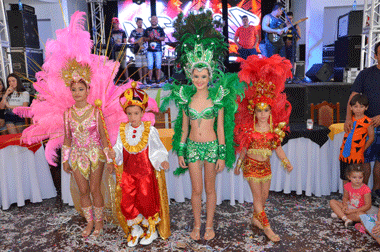 "Baixinhos" fizeram a festa no Carnaval Infantil do Clube Comercial