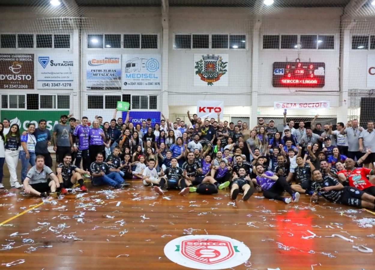 Lagoa Esporte Clube conquista bicampeonato da Taça Farroupilha