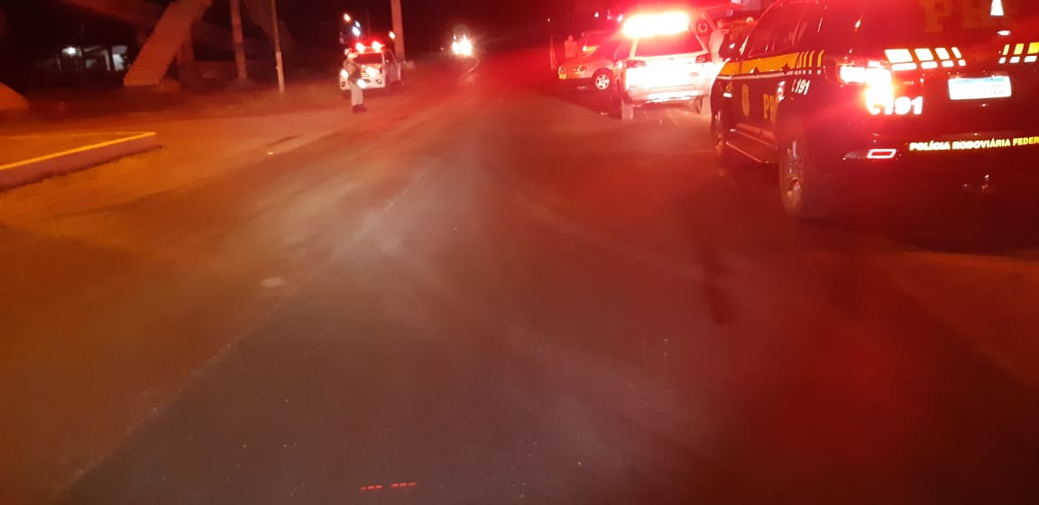 Polícia Rodoviária Federal atende acidente com morte